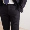 Straight-Leg Pleated Wool Suit Trousers - CU Straight-Leg Pleated Wool Suit Trousers - CU