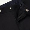 Straight-Leg Pleated Wool Suit Trousers - E1 Straight-Leg Pleated Wool Suit Trousers - E1