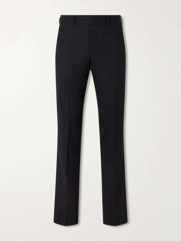 Straight-Leg Pleated Wool Suit Trousers Straight-Leg Pleated Wool Suit Trousers