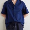 Camp-Collar Cotton-Seersucker Shirt - CU Camp-Collar Cotton-Seersucker Shirt - CU