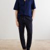 Camp-Collar Cotton-Seersucker Shirt - OU Camp-Collar Cotton-Seersucker Shirt - OU