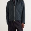 Wool Bomber Jacket - FR Wool Bomber Jacket - FR
