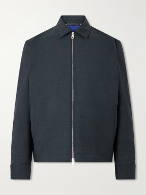 Wool Bomber Jacket