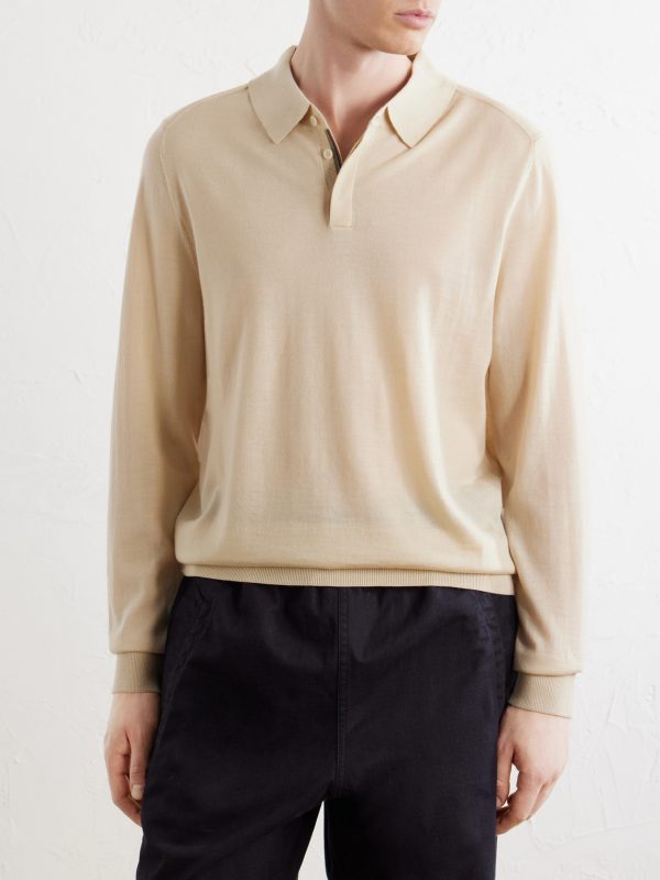 Merino Wool Polo Shirt - FR Merino Wool Polo Shirt - FR