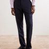 Straight-Leg Pleated Wool Suit Trousers - FR Straight-Leg Pleated Wool Suit Trousers - FR