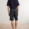 Checked Wool-Blend Seersucker Shorts - BK
