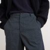Checked Wool-Blend Seersucker Shorts - CU