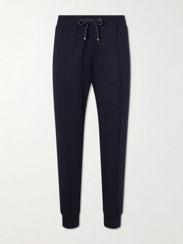 Tapered Lyocell-Blend Jersey Sweatpants Tapered Lyocell-Blend Jersey Sweatpants