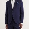 Wool-Blend Seersucker Suit Jacket - FR Wool-Blend Seersucker Suit Jacket - FR
