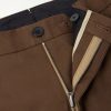 Straight-Leg Cotton-Blend Suit Trousers - E1 Straight-Leg Cotton-Blend Suit Trousers - E1