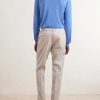 Straight-Leg Linen and Wool-Blend Trousers - BK Straight-Leg Linen and Wool-Blend Trousers - BK