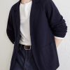 Knitted Merino Wool Blazer - CU