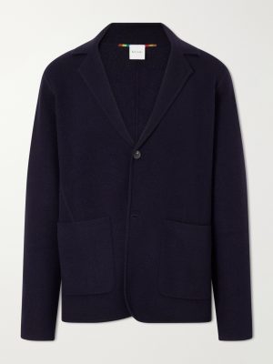 Knitted Merino Wool Blazer Knitted Merino Wool Blazer