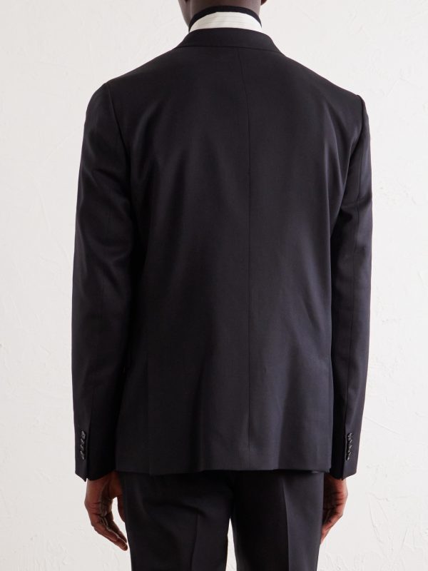Wool-Twill Suit Jacket - BK Wool-Twill Suit Jacket - BK
