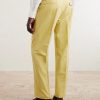 Straight-Leg Cotton and Linen-Blend Suit Trousers - BK Straight-Leg Cotton and Linen-Blend Suit Trousers - BK
