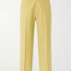 Straight-Leg Cotton and Linen-Blend Suit Trousers Straight-Leg Cotton and Linen-Blend Suit Trousers