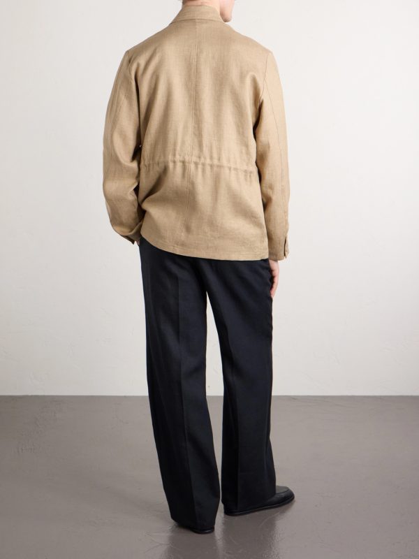 Linen Jacket - BK Linen Jacket - BK
