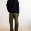 Ribbed Cotton Sweater - BK Ribbed Cotton Sweater - BK