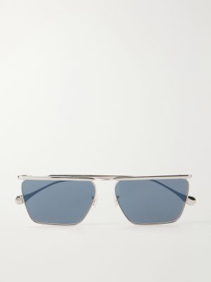 + Jil Sander Edition 2 Aviator-Style Gold-Tone Sunglasses + Jil Sander Edition 2 Aviator-Style Gold-Tone Sunglasses