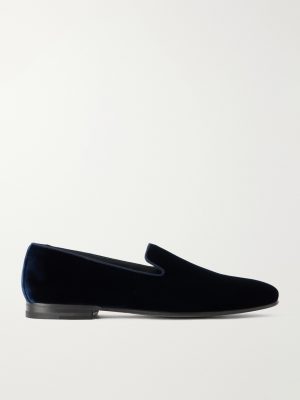 Mario Velvet Loafers