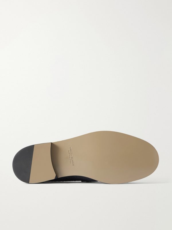 Perry Croc-Effect Nubuck Loafers - E1
