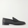 Perry Croc-Effect Nubuck Loafers
