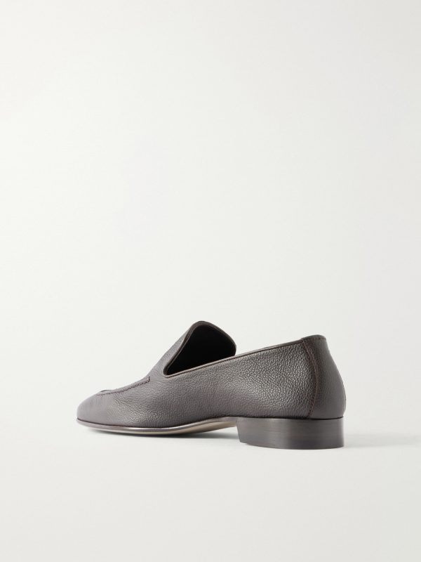 Truro Full-Grain Leather Loafers - BK Truro Full-Grain Leather Loafers - BK