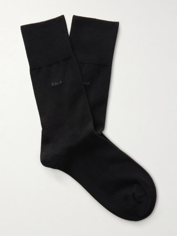 Set of Five Stretch-Knit Socks Set of Five Stretch-Knit Socks