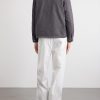 Mock Twist Denim Zip-Up Jacket - BK Mock Twist Denim Zip-Up Jacket - BK
