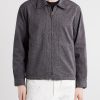 Mock Twist Denim Zip-Up Jacket - FR Mock Twist Denim Zip-Up Jacket - FR