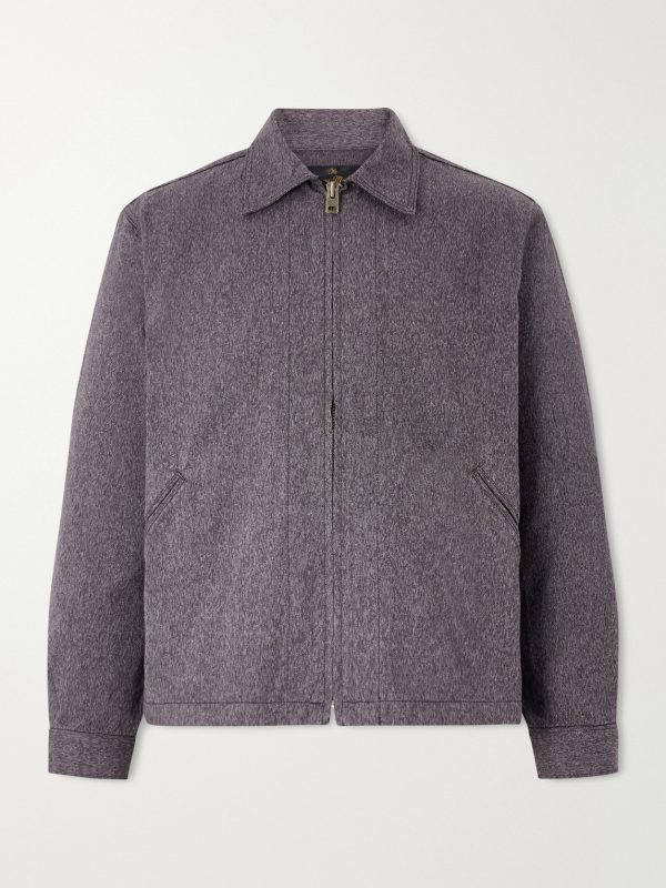 Mock Twist Denim Zip-Up Jacket Mock Twist Denim Zip-Up Jacket