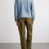 Distressed Denim Zip-Up Jacket - BK Distressed Denim Zip-Up Jacket - BK