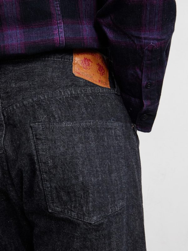 0105BK Straight-Leg Selvedge Jeans - CU 0105BK Straight-Leg Selvedge Jeans - CU