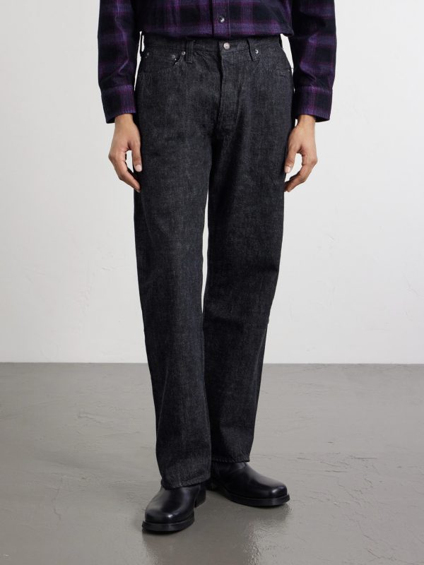 0105BK Straight-Leg Selvedge Jeans - FR 0105BK Straight-Leg Selvedge Jeans - FR