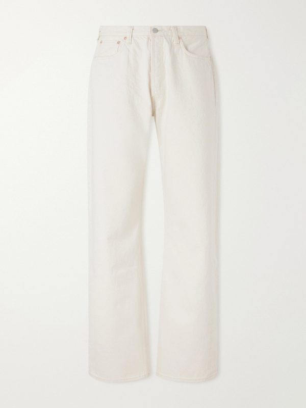 0105EC Straight-Leg Selvedge Jeans 0105EC Straight-Leg Selvedge Jeans