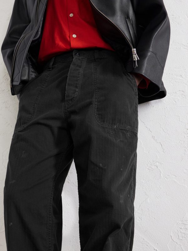 USN Seamen’s Straight-Leg Herringbone Trousers - E1 USN Seamen’s Straight-Leg Herringbone Trousers - E1
