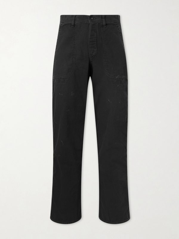USN Seamen’s Straight-Leg Herringbone Trousers USN Seamen’s Straight-Leg Herringbone Trousers