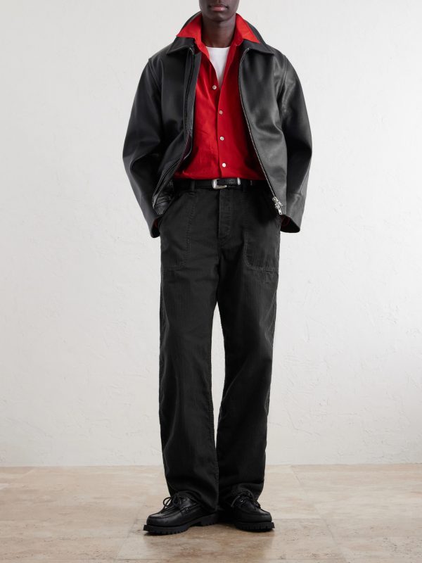 USN Seamen’s Straight-Leg Herringbone Trousers - OU USN Seamen’s Straight-Leg Herringbone Trousers - OU