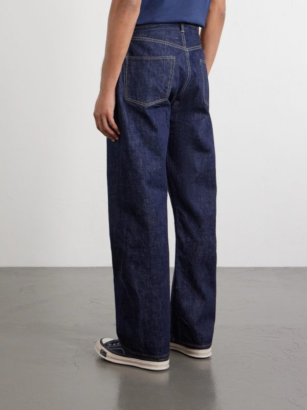 0105W Straight-Leg Selvedge Jeans - BK 0105W Straight-Leg Selvedge Jeans - BK