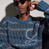 Slim Round Acetate Sunglasses - BK