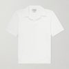 Westcott Open-Collar Organic Cotton Polo Shirt Westcott Open-Collar Organic Cotton Polo Shirt