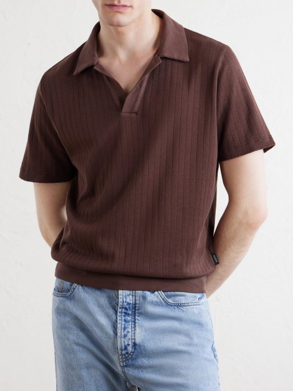 Westcott Open-Collar Organic Cotton Polo Shirt - FR