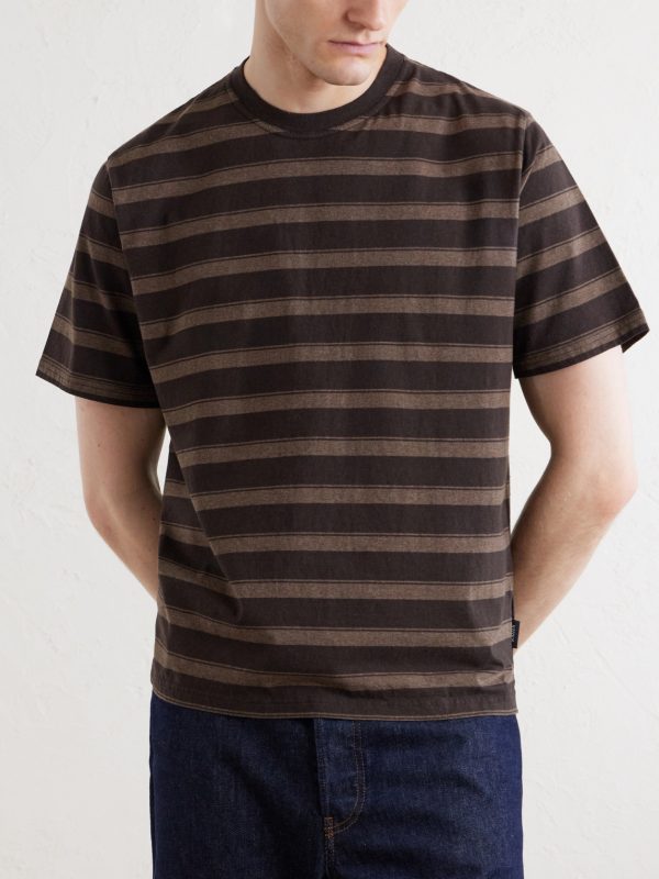 Judd Striped Organic Cotton T-Shirt - FR Judd Striped Organic Cotton T-Shirt - FR