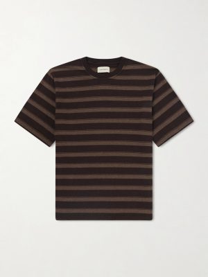Judd Striped Organic Cotton T-Shirt Judd Striped Organic Cotton T-Shirt