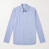 New York Special Striped Cotton-Poplin Shirt