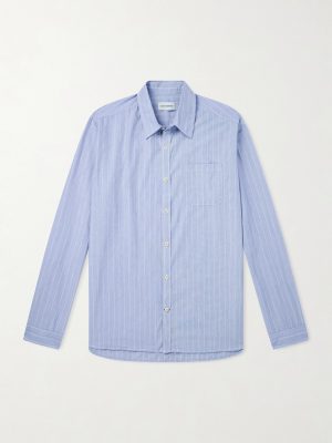 New York Special Striped Cotton-Poplin Shirt New York Special Striped Cotton-Poplin Shirt