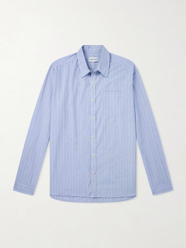 New York Special Striped Cotton-Poplin Shirt