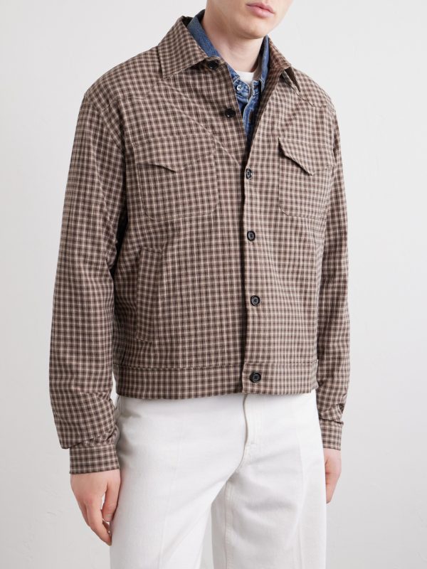 Witley Checked Cotton-Blend Jacket - FR