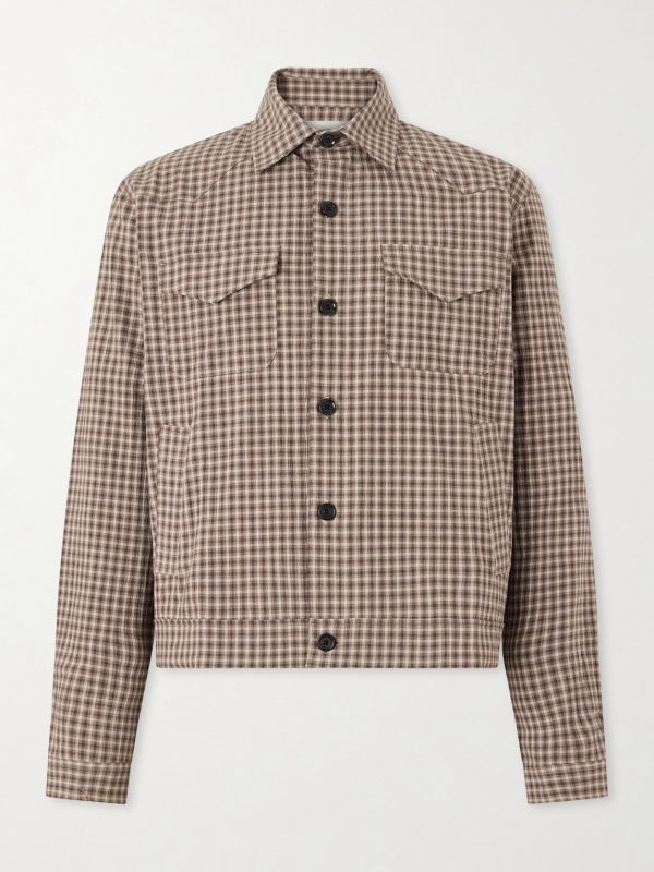 Witley Checked Cotton-Blend Jacket