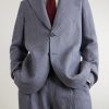Wilkins Pinstriped Linen Suit Jacket - E1 Wilkins Pinstriped Linen Suit Jacket - E1